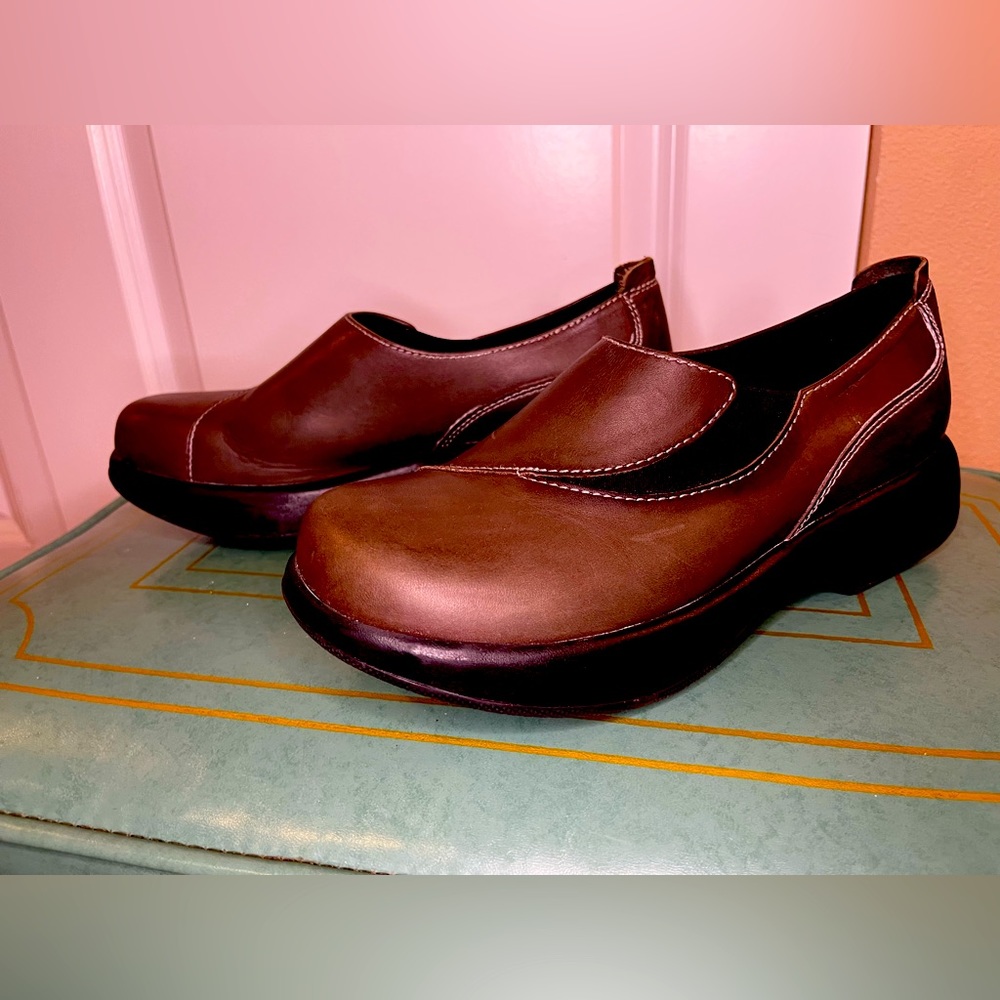 Dansko Leather Clogs